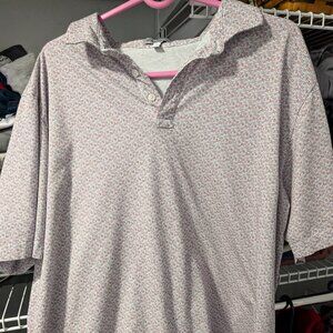 Peter Millar Crown Men's Size XXL Surf'sUp Surfboard Polo Golf Shirt Pima Cotton